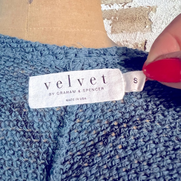 Velvet Open Cardigan - Picture 3 of 3